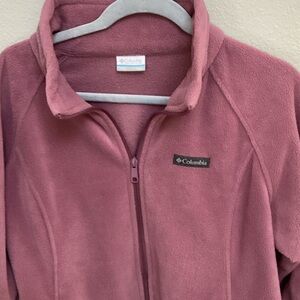 Columbia Mauve Fleece Jacket